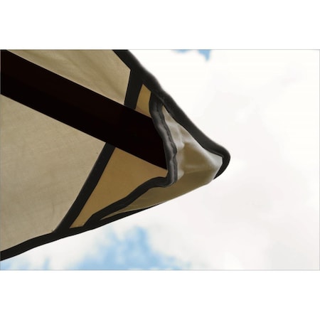 Acacia 12 sq. ft. Sundura Replacement Canopy for 12 sq. ft. STC Gazebo, Khaki STCK12-SD KHAKI
